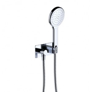 Kaya Hand Shower, Soft Square Plate, Chrome